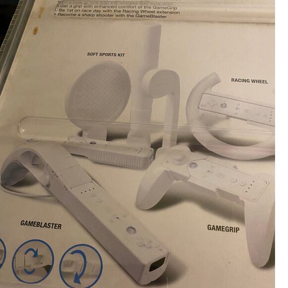 Child Safe Wii Accessories Foam 7 soft accessories - Picture 7 of 7